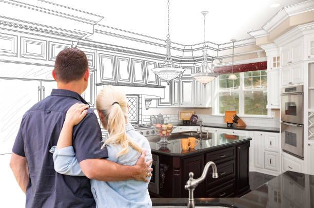 Professional Cabinet Installation technician working in Chandler, TX